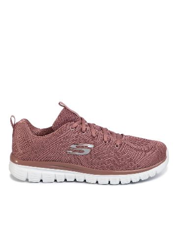 Adidasi SKECHERS, roz pudra
