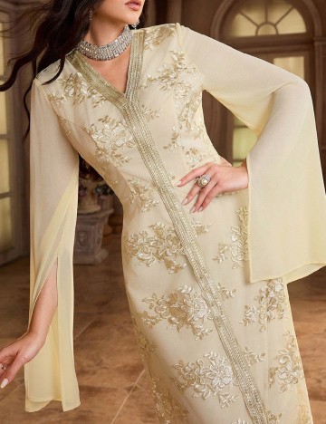 Rochie lunga SHEIN, galben