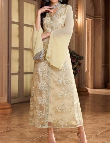 Rochie lunga SHEIN, galben