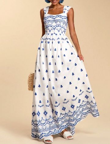 Rochie lunga SHEIN, alb