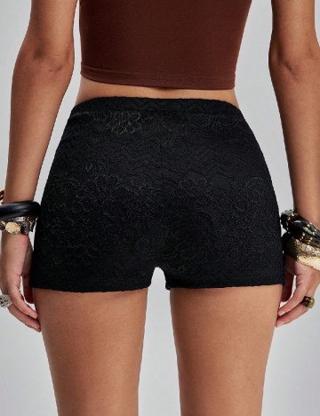 Pantaloni scurti SHEIN, negru