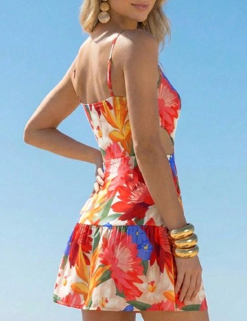Rochie scurta SHEIN, mix culori