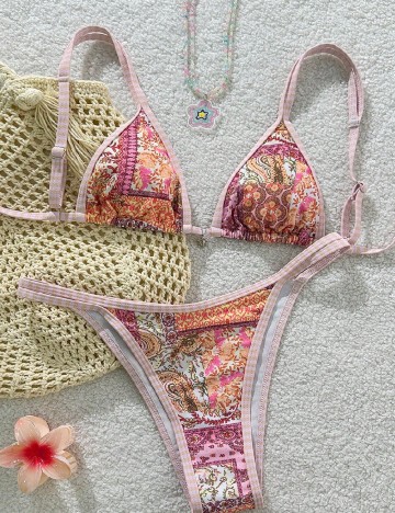 Costum de baie SHEIN, mix culori
