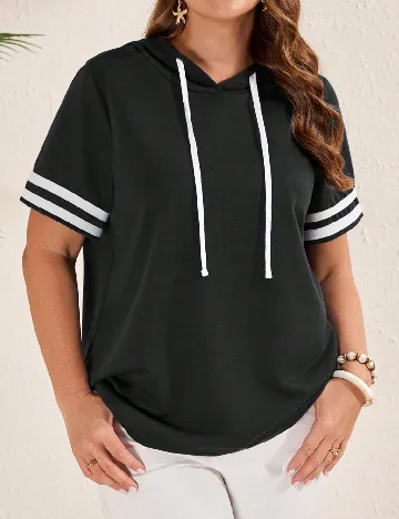Bluza SHEIN CURVE, negru