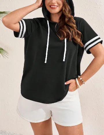 Bluza SHEIN CURVE, negru
