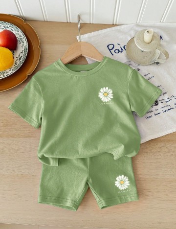Compleu Shein Kids, verde