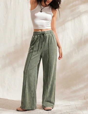 Pantaloni SHEIN, verde