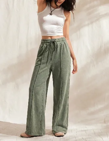 Pantaloni SHEIN, verde