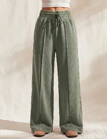 Pantaloni SHEIN, verde