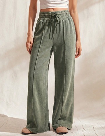 Pantaloni SHEIN, verde