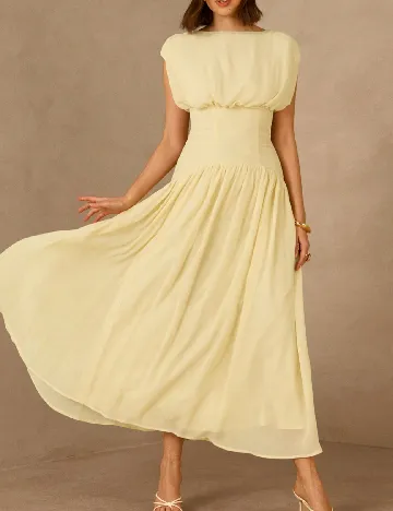 Rochie lunga SHEIN, galben