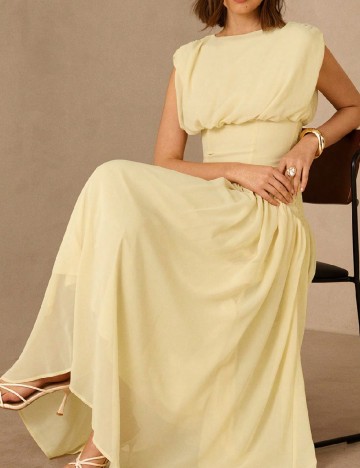 Rochie lunga SHEIN, galben