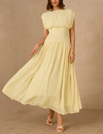 Rochie lunga SHEIN, galben