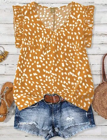 Bluza SHEIN, galben