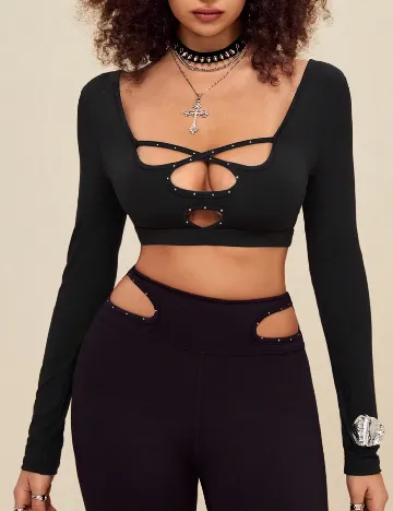 Bluza SHEIN, negru