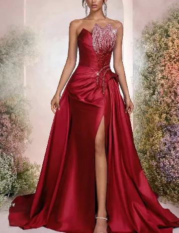 Rochie lunga SHEIN, rosu
