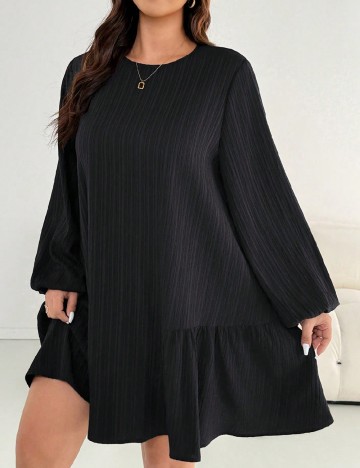 Rochie scurta SHEIN CURVE, negru