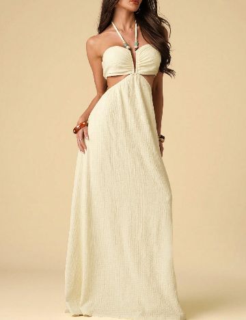 Rochie lunga SHEIN, gri deschis