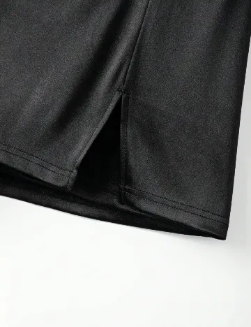 Fusta pantalon SHEIN CURVE, negru