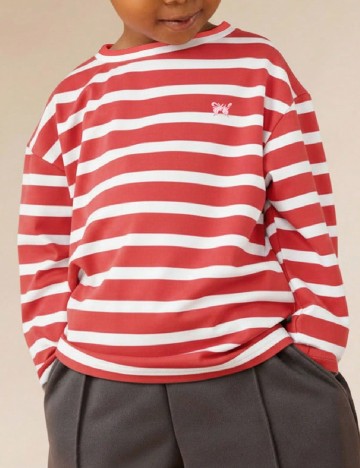 Bluza SUMWON, rosu/alb
