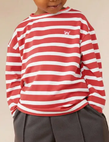 Bluza SUMWON, rosu/alb