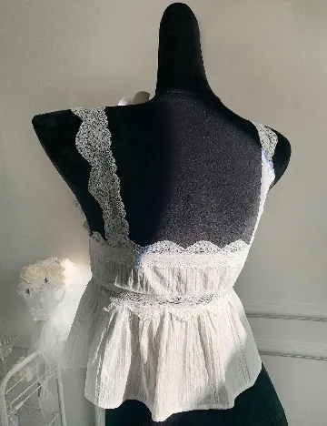 Top SHEIN CURVE, alb