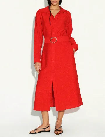 Rochie medie KSTM, rosu