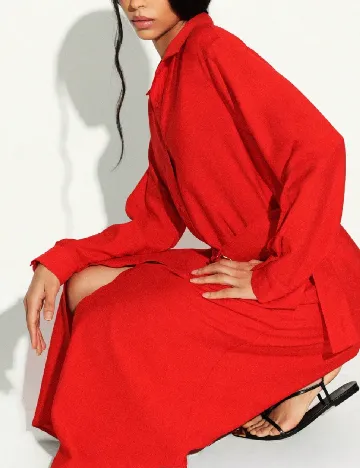 Rochie medie KSTM, rosu