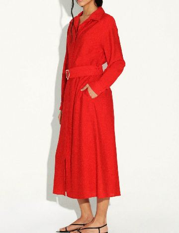 Rochie medie KSTM, rosu