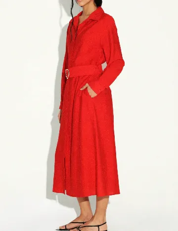 Rochie medie KSTM, rosu