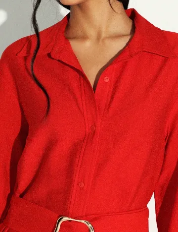 Rochie medie KSTM, rosu