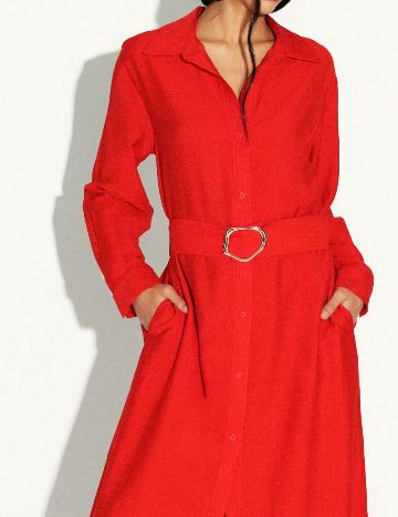 Rochie medie KSTM, rosu