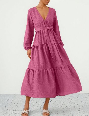 Rochie medie SHEIN, roz