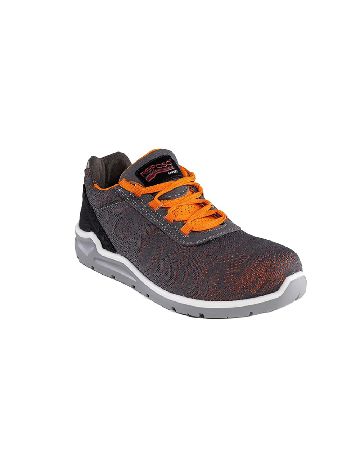 Pantofi de protectie cu varf metalic Reposa, gri