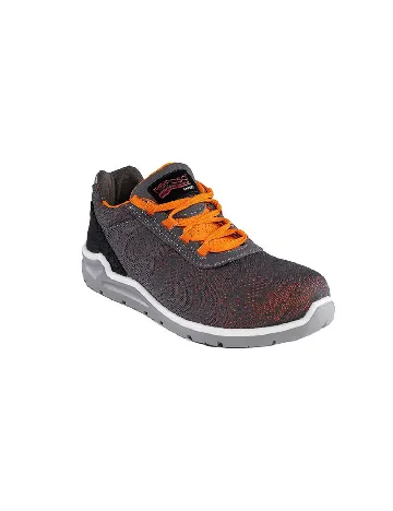 Pantofi de protectie cu varf metalic Reposa, gri