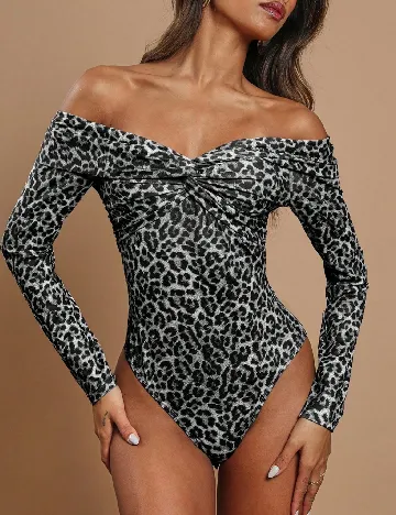 Body Cosmina, animal print