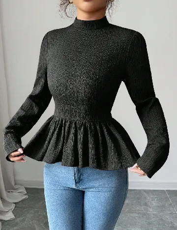 Bluza SHEIN, negru