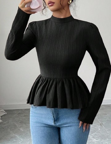 Bluza SHEIN, negru