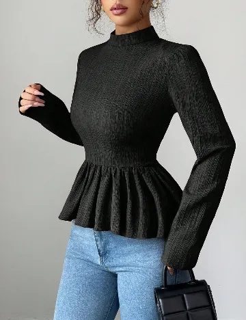Bluza SHEIN, negru