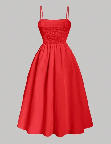 Rochie lunga SHEIN CURVE, rosu