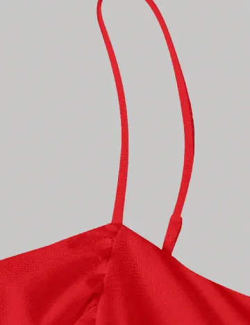 Rochie lunga SHEIN CURVE, rosu