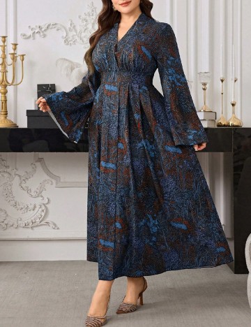 Rochie medie SHEIN CURVE, mix culori