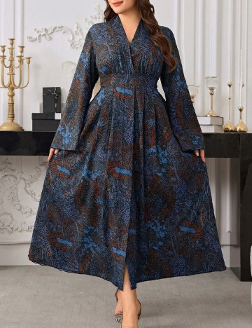 Rochie medie SHEIN CURVE, mix culori