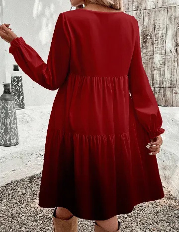 Rochie scurta SHEIN, rosu