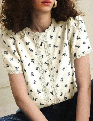 Bluza SHEIN, crem