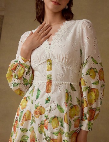 Rochie scurta MOTF, alb