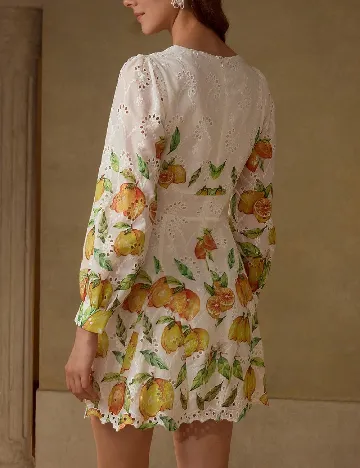 Rochie scurta MOTF, alb