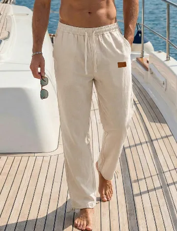Pantaloni SHEIN, crem