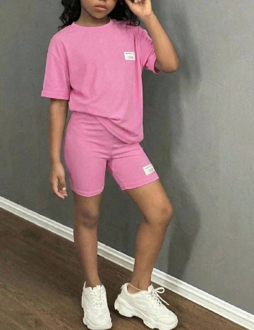 Compleu Shein Kids, roz
