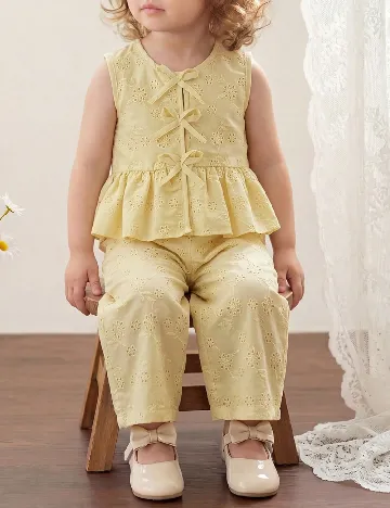 Compleu Shein Kids, galben